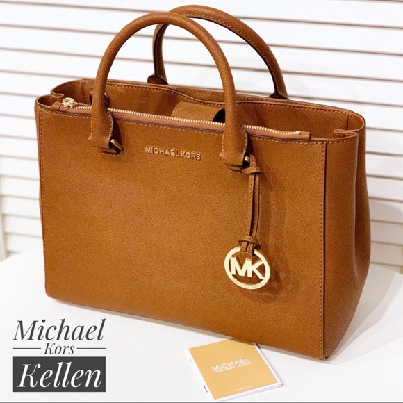 MICHAEL Michael Kors Handbags - 🤩👜Michael Kors Kellen Lether Satchel Bag